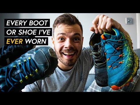 hiking-footwear---all-the-boots,-shoes-or-trail-runners-i've-ever-worn