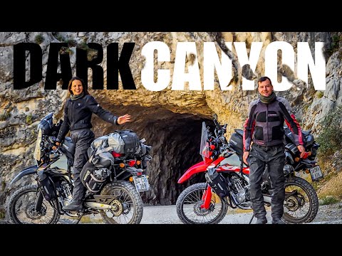 ERZİNCAN'DA DÜNYANIN EN TEHLİKELİ YOLLARINDAN BİRİ | KARANLIK KANYON MOTOVLOG #69