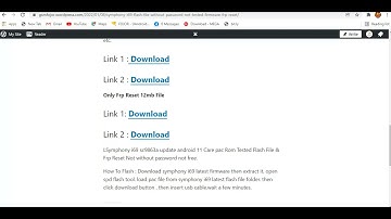 Symphony i69 customer care dead recover flash file without