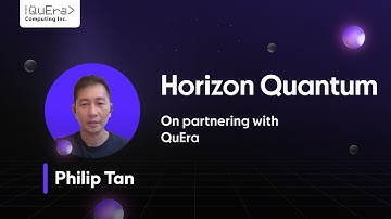 Philip Tan, Vice President at Horizon Quantum, on joining the QuEra Quantum Alliance