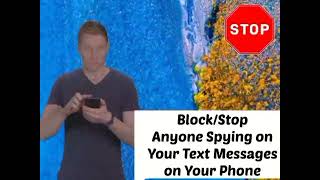 How to Block/Stop anyone Spying on your Text Messages @engpetertech
