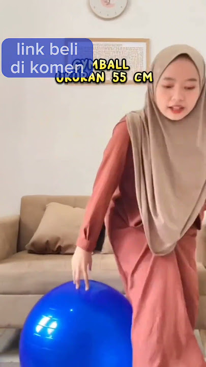 Anti Burst Gym Ball  (FREE PompaTangan 65cm) ANTISLIP Ball / Bola Gym