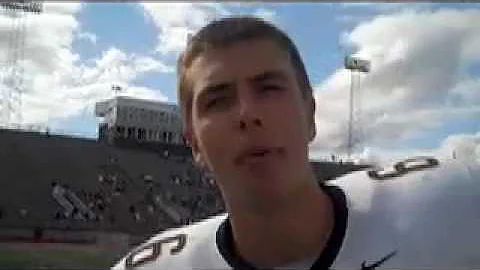 Saline High School quarterback Joe Boisture