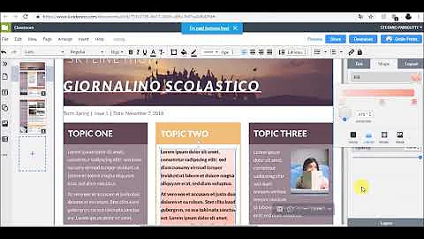 Come creare un giornalino scolastico online gratis?