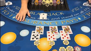Blackjack | $600,000 Buy In | AMAZING HIGH ROLLER SESSION! PERFECT PAIRS, TRIPLE SPLITS, & 100K BETS