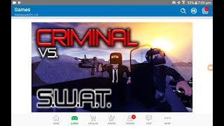 LET'S PLAY CRIMINALS VS SWAT!!!