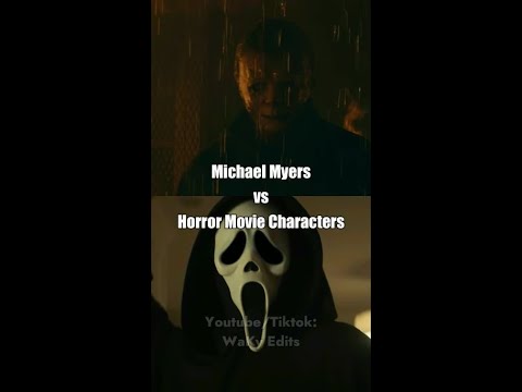 Michael Myers vs Horror Movie Characters #halloween