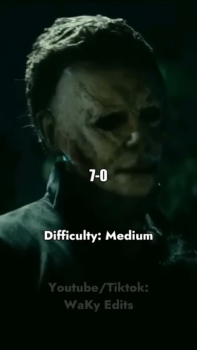 Michael Myers vs Horror Movie Characters #halloween