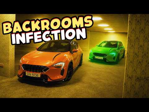 BeamNG INFECTION...But We Are Stuck In The Backrooms