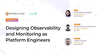Designing Observability and Monitoring as Platform Engineers   Platform Engineering webinar series