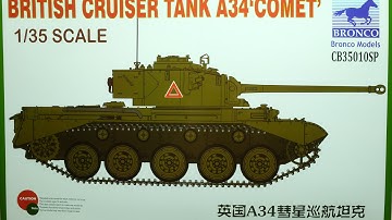 BRONCO A34 COMET CRUISER UPDATE 1