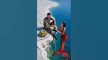 The Indian soldier planted a custard apple tree and saved it from drying up by watering it. 😭 #ai