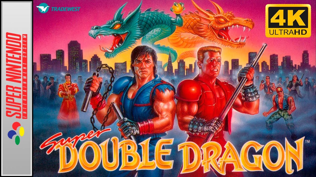 Super Double Dragon (Super Nintendo SNES) Complete CIB 31719199211