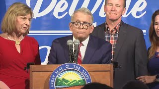 Ohio Gov. DeWine speaks after GOP nomination win for 2nd term in office
