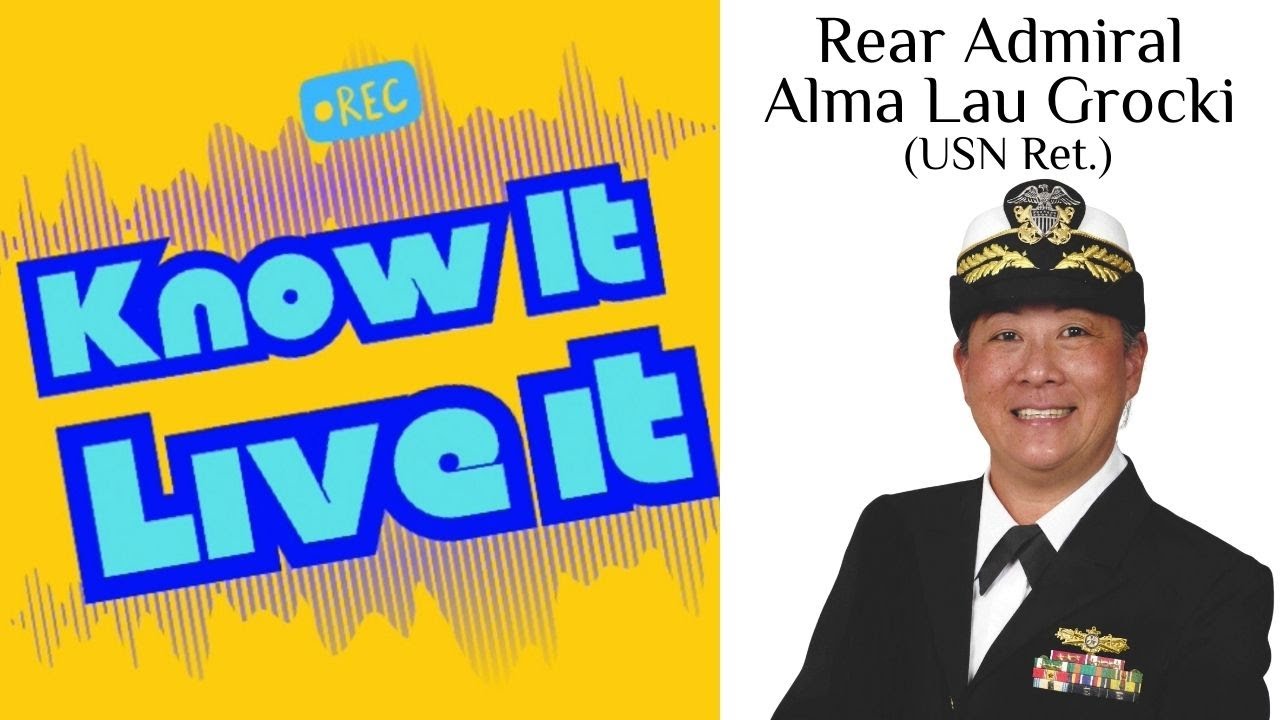 On Curiosity, Teamwork, Stubbornness, and Leadership with Alma Grocki, Rear Admiral  US Navy (Ret)