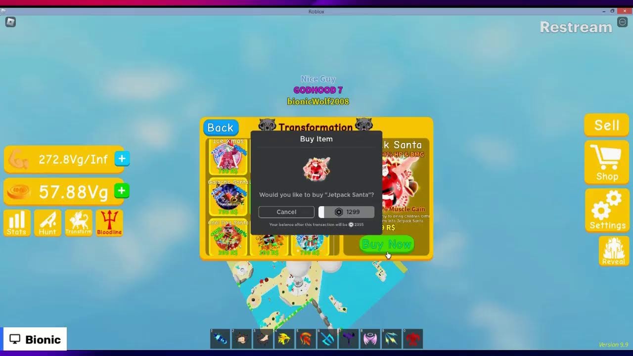 Lifting Simulator Live Stream Buying More Christmas Transformations Lifting simulator live stream buying more christmas transformations