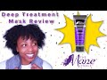 The Mane Choice Green Tea & Carrot Deep Strengthening & Restore Mask Review | iNaturallyNappy