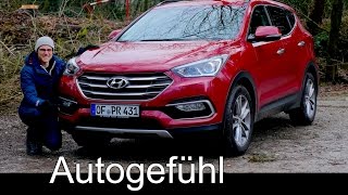 Hyundai Santa Fe Sport FULL REVIEW test driven 7seater  Autogefuehl