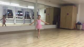 Ballet. Solo. Fairy-doll variation. 7 years old.