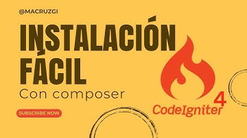 Aprende a instalar CodeIgniter 4 con Composer (Principiantes)