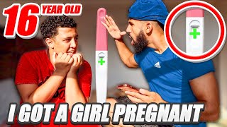 16 YEAR OLD GETS GIRL PREGNANT PRANK!! *HORRIBLY WRONG*