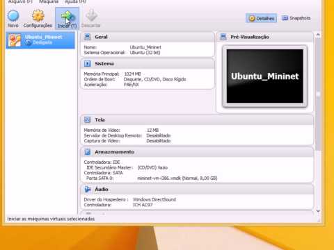 Tutorial VM Mininet - Primeiros Passos.