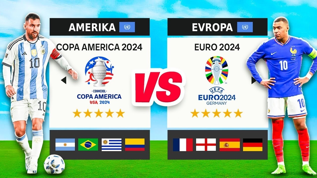 🐐 EURO vs COPA AMERICA! ⚡️🌍 Kdo je NEJLEPŠÍ?!