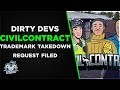 Dirty Devs: Civilcontract and the Trademark take down request from Oversight Games