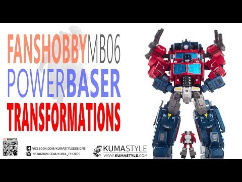 Transformation video: FansHobby MB-06 Power Baser - YouTube