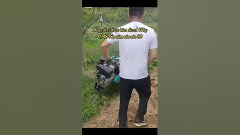 Máy Cắt Cỏ Trục Băm 10hp Động Cơ Diezel Máy Cắt Cỏ Nông Nghiệp