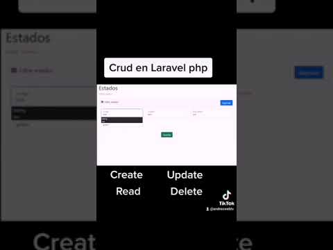 Crud en laravel