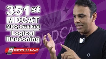 351 LOGICAL REASONING COURSE OF ACTION MDCAT MCQ CRACKED