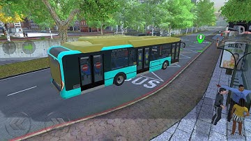 Bus Simulator 2023 #55 ( new bus ) | MADRID Route - 1 Gameplay HD