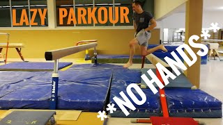 Going LAZY in PARKOUR training **NO HANDS** by AE Films - André Eckhardt 356 views 4 years ago 31 seconds