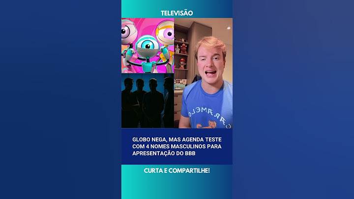 Globo denies, but schedules test with 4 male names for BBB presentation #globo #bbb