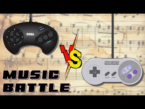 Видео: SEGA против SNES / Music Battle