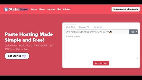 Easily host your static files with us temporarily! No SignUp 🔏