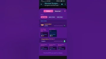 RETURNED NFT or PACK