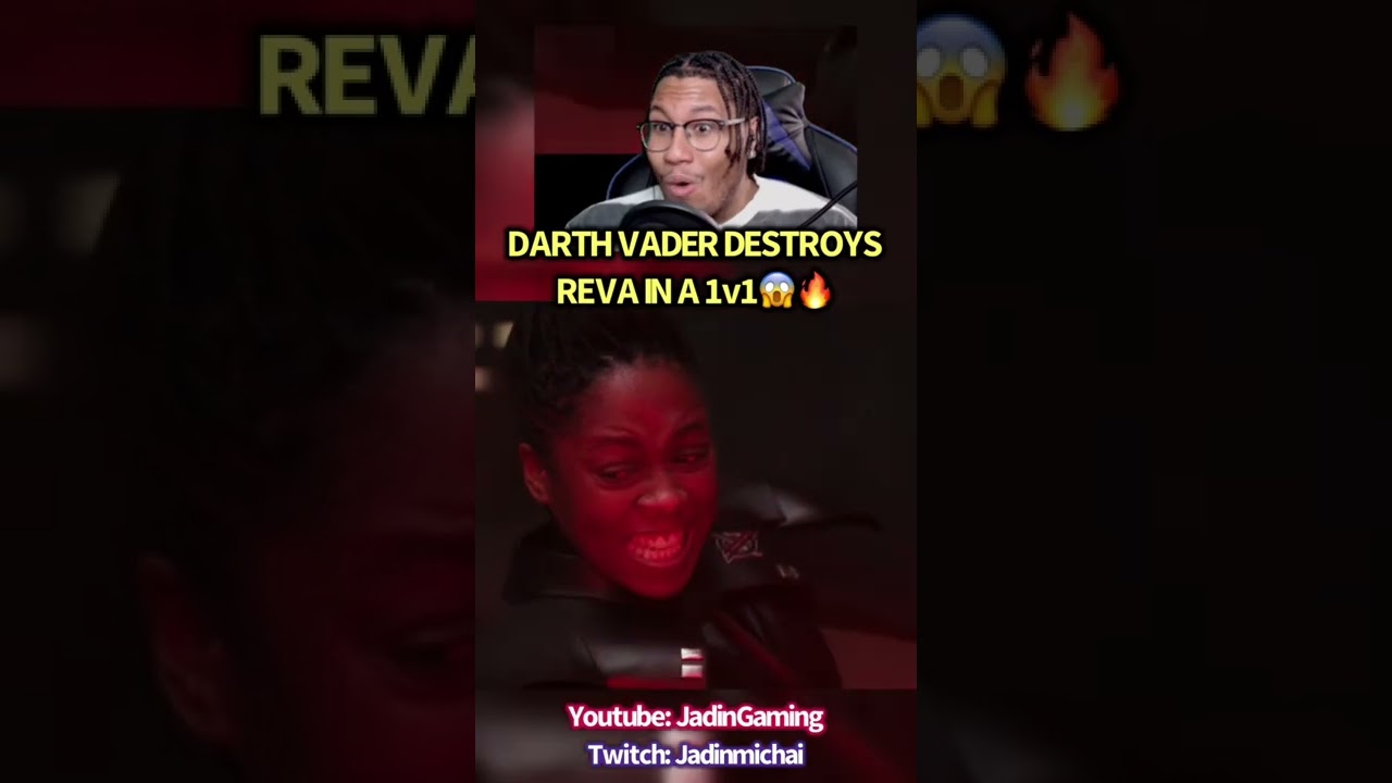 Дарт Вейдер УНИЧТОЖАЕТ Реву 1 на 1😱🔥