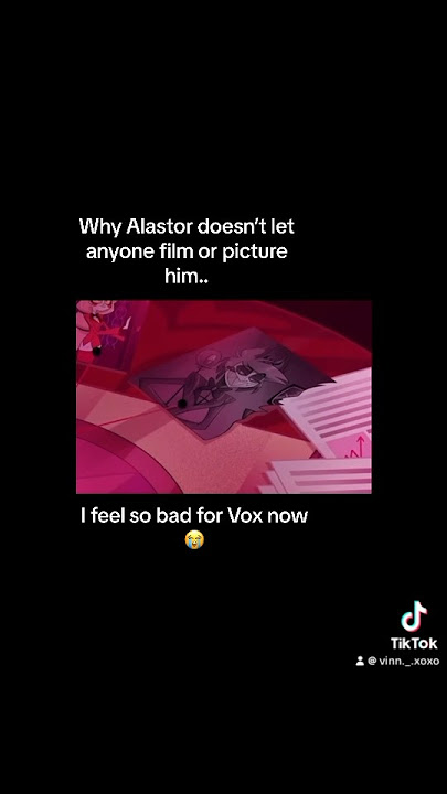 Truth Behind Alastor And Vox { Sad } || Hazbin Hotel ||
