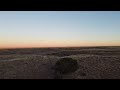 360 view of field/canyon/hills/Arizona from a drone