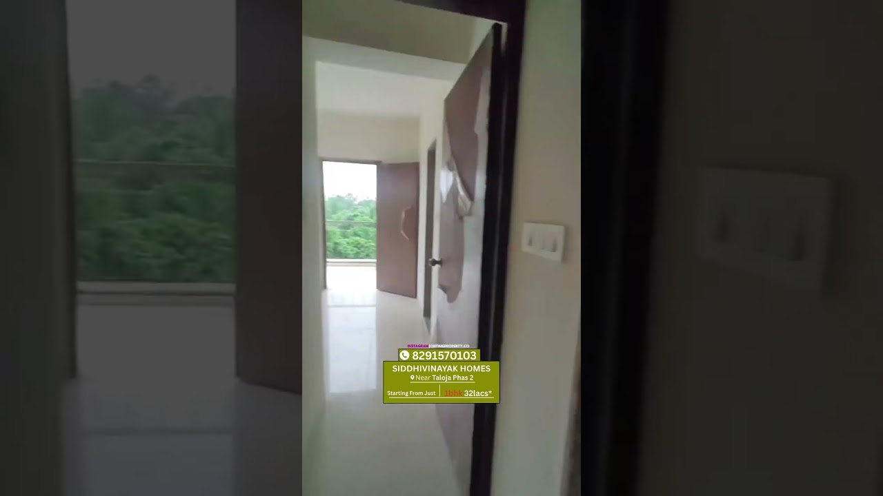 Taloja phase 2 🔥| 1BHK Flat 🤩 low budget 