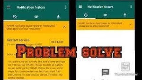 Wamr has been deactivated or interrupted Problem solve ||Tech Luqman