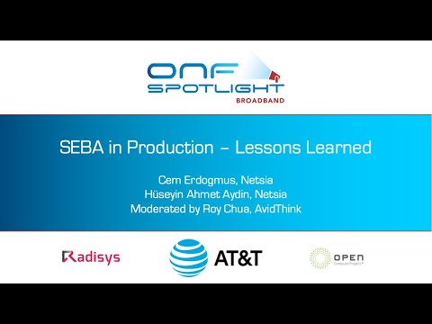 SEBA in Production: Lessons Learned by Cem Erdogmus and Huseyin Ahmet Aydin from Netsia