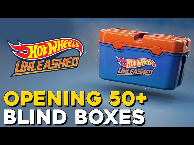 Hot Wheels Unleashed Opening 50+ Blind Boxes