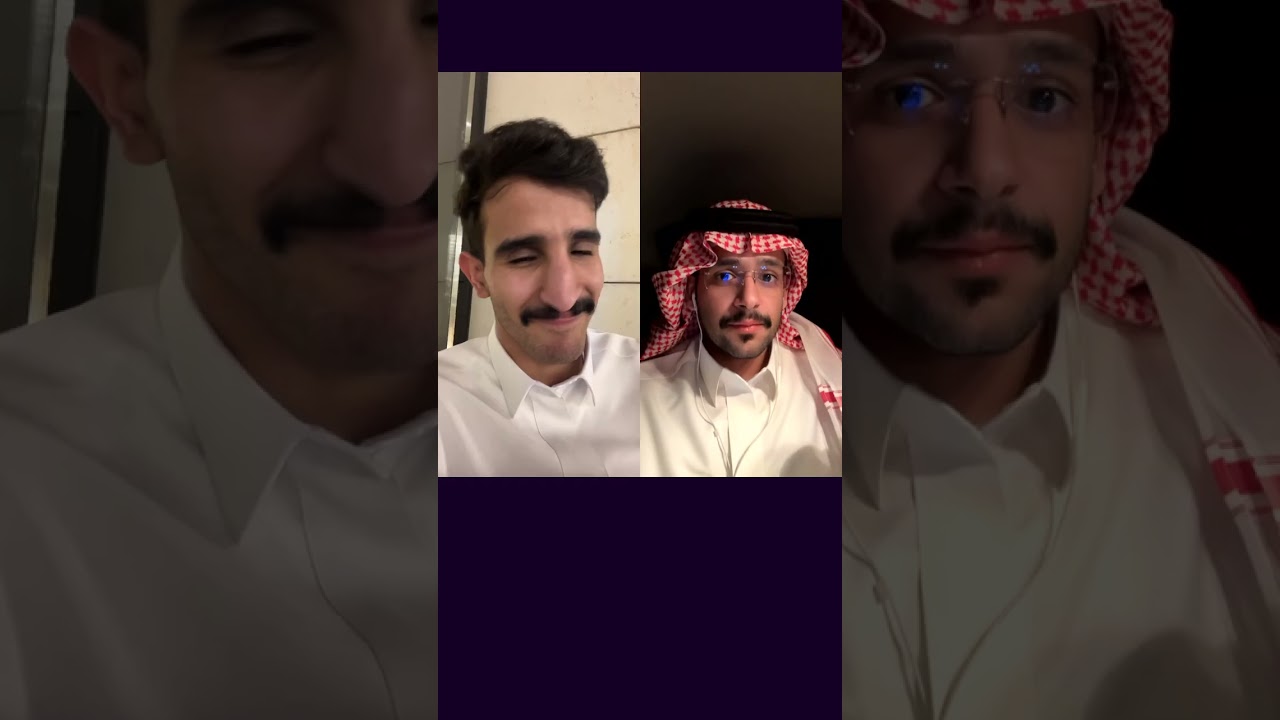 بث سعد ال مخفور 2  متى بيرجعون لرياض وقست سوالف مع عصام 