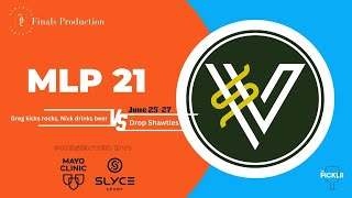 Vizualspots @Picklr Mesa | DUPR 21 | Drop Shawties VS Greg Kicks Rox, Nick Drinks Beers | June 28 25