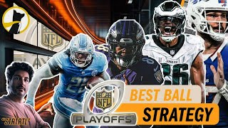 Underdog Playoff Best Ball Strategy w/StatATL - How To Win NFL Playoff Best Ball - 1/5/25