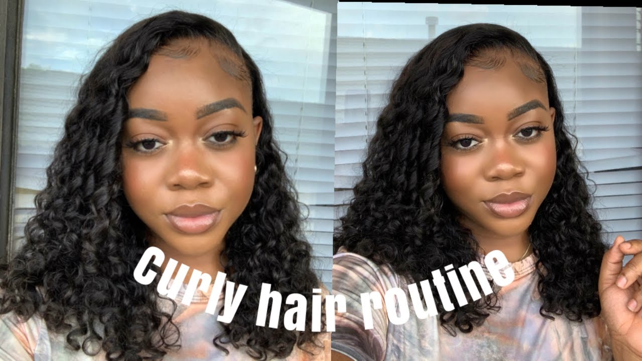 ⚠️Must watch⚠️ DETAILED CURLY HAIR ROUTINE! Ft. Ali pearl deepwave