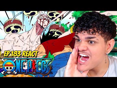 LUFFY VS ENEL! GENIAL! ASSISTINDO ONE PIECE PELA PRIMEIRA VEZ EP 183 - REACT